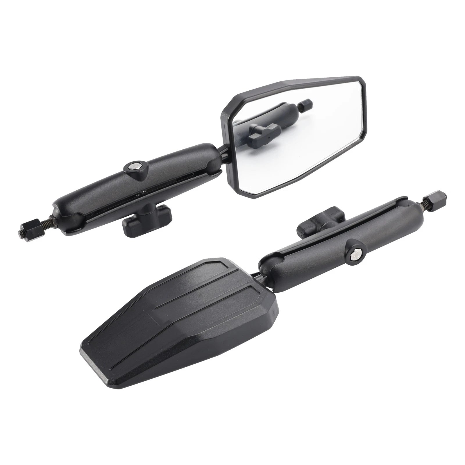Pair of Folding Adventure Mirrors for ATV Dirt Bike