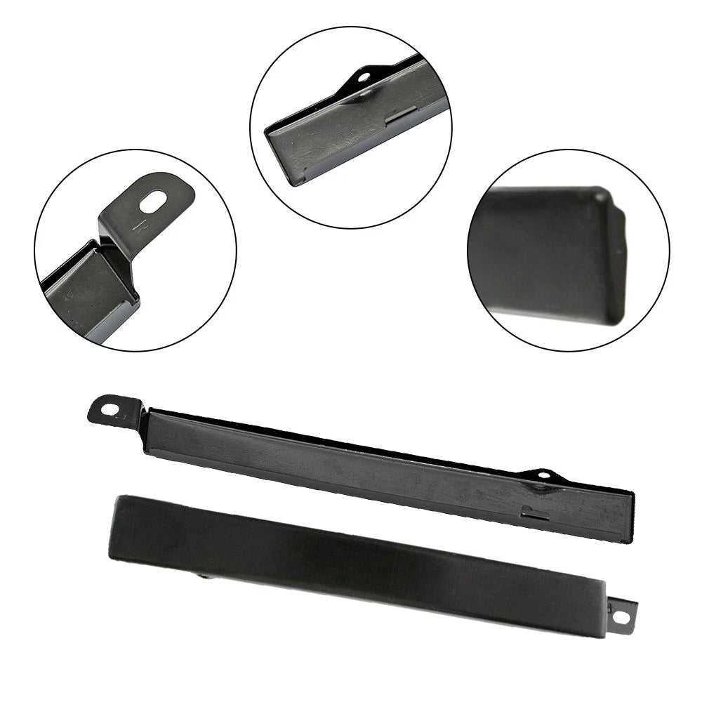 Set of 2 Headlight Filler Trim Panels for Toyota Tacoma (1998–2000)