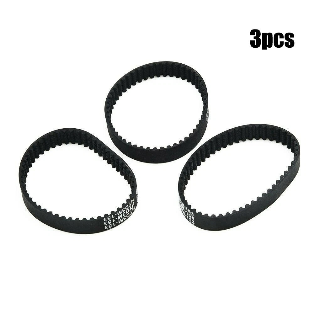 3pcs Soft Front Brush Belts for Shark AZ1002, AZ1000, AX950, AX951, ZU782