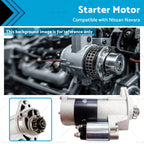 Starter Motor for Nissan Navara D22 2.5L Turbo Diesel (2005–2015)