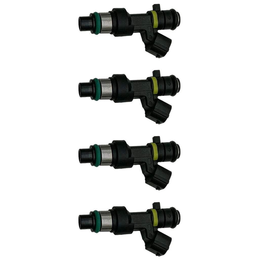 Set of 4 Fuel Injectors for Nissan Cube, NV200, Sentra, Versa (2007–2017)