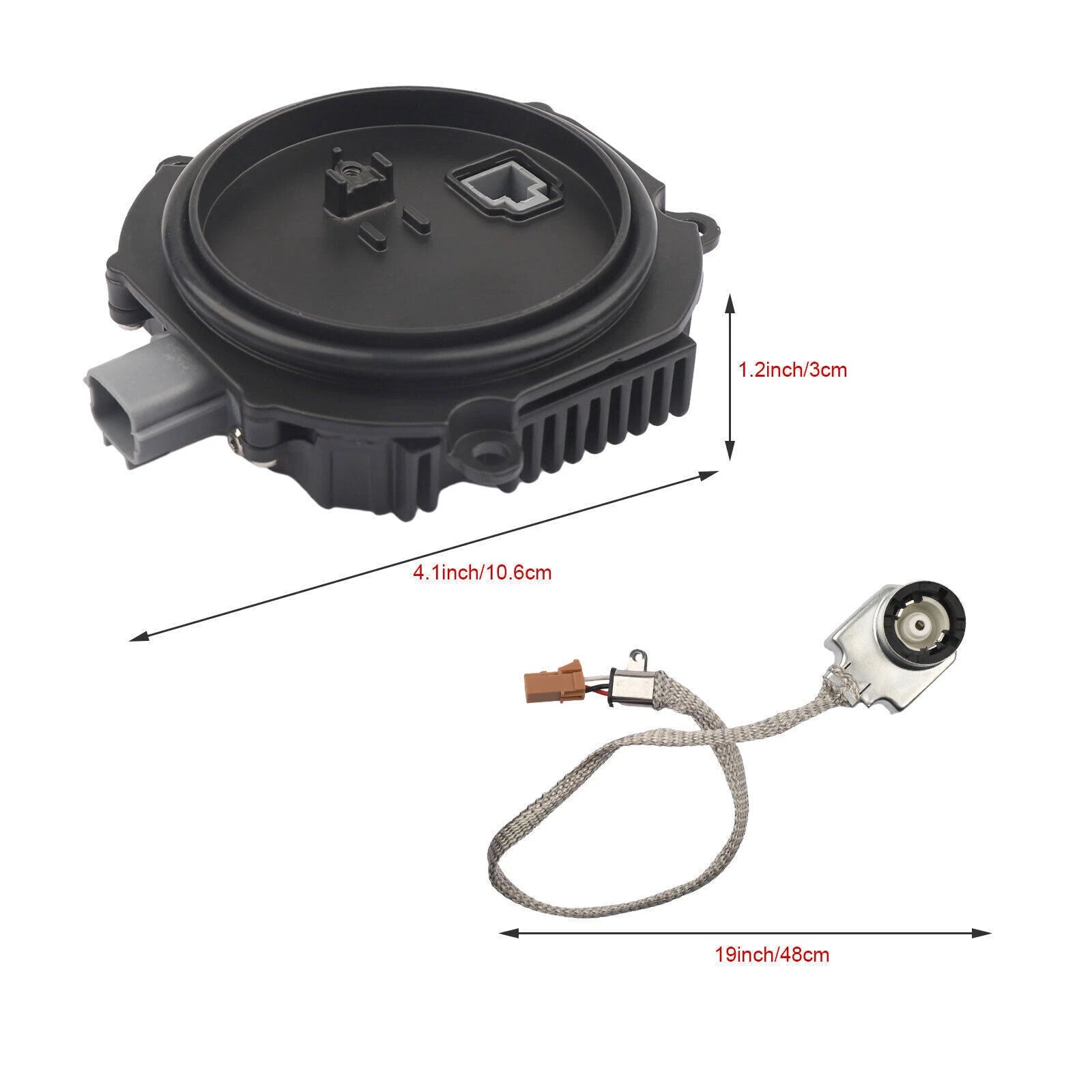 Xenon Ballast Igniter HID D2S Bulb Kit for Infiniti G35 G37 Q40 Q50 (2007–2015)
