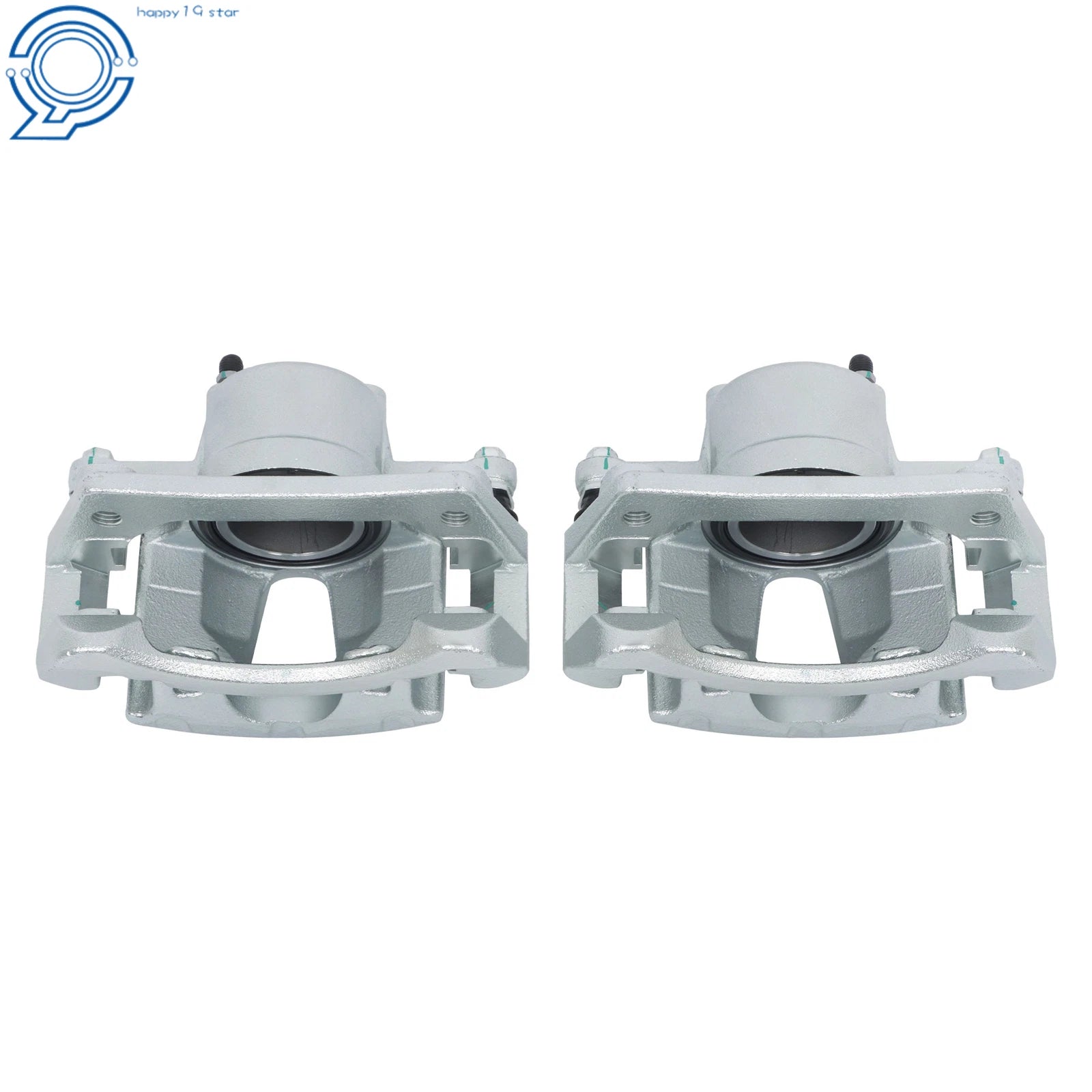 Set of 2 Front Brake Calipers for Jeep Liberty KJ (2002-2007)