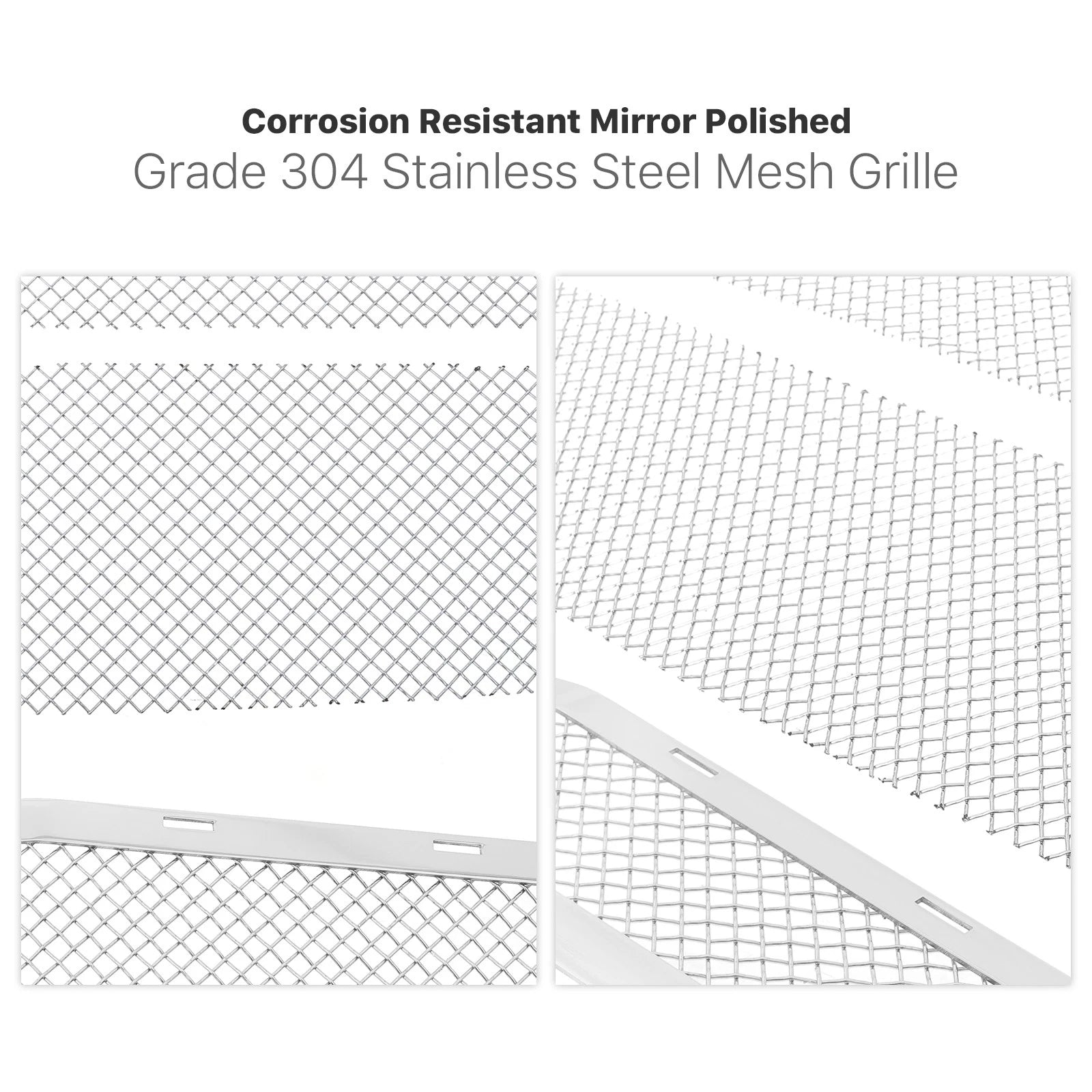 Stainless Mesh Grille Insert for Chevy Malibu (2008-2012)