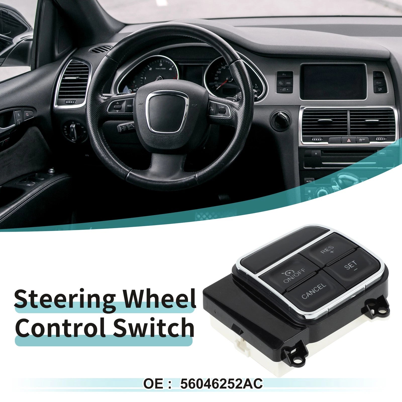Cruise Control Switch for Dodge Charger, Durango (No. 56046252AC)