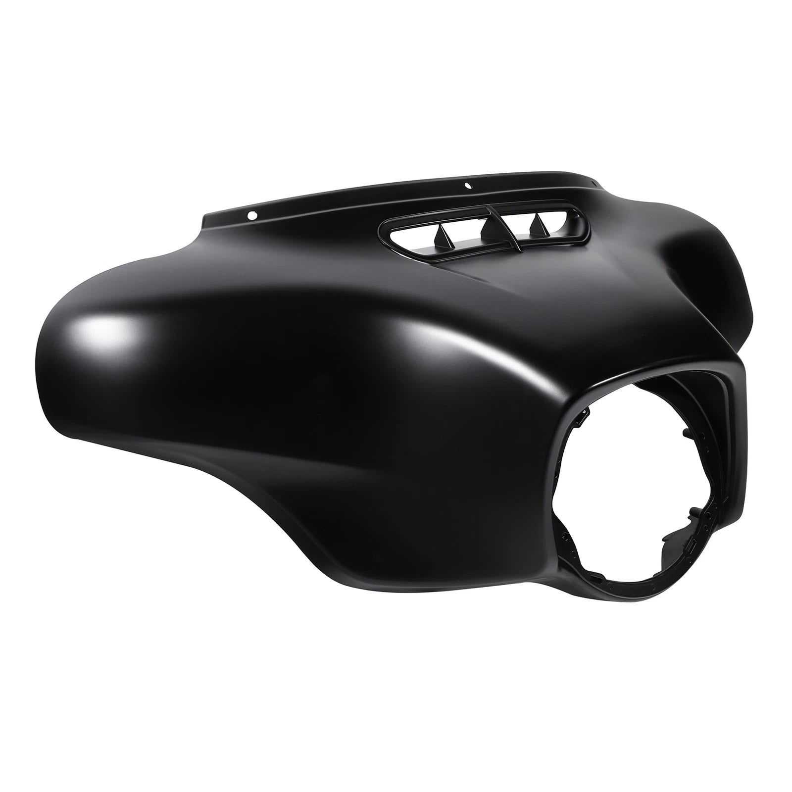 Batwing Inner Outer Fairings for Harley Electra Glide (2014–2023) Black Denim