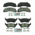 Bosch Blue Front & Rear Ceramic Disc Brake Pad Kit for Ford F-150 (2012–2017)