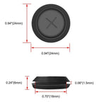 Set of 6 Rubber Thermometer Grommets for Traeger Z Grills (2017–2023)