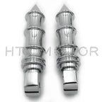 Spike Bamboo Footpeg for Harley Softail Fat Boy FLFB, Fat Bob FXFB (2018–2023)