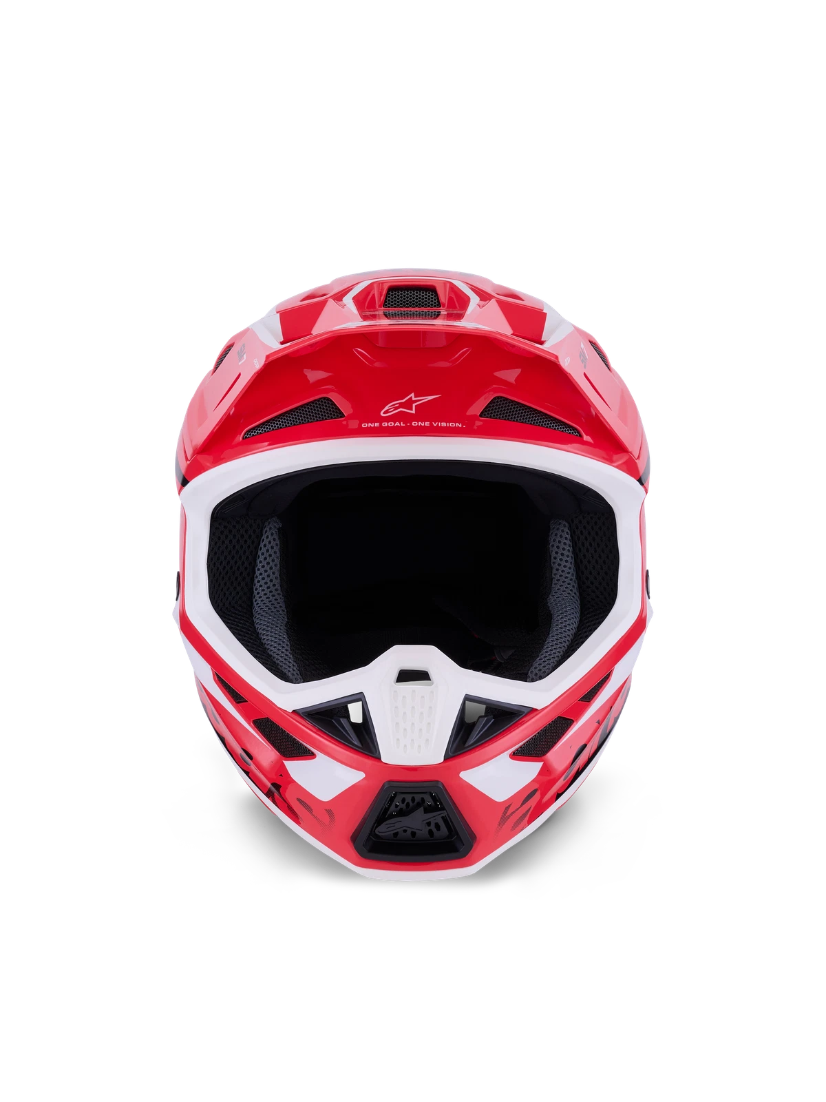 Alpinestars SM7 Deed Helmet for Offroad (2X-Large, Red Black White Gloss)
