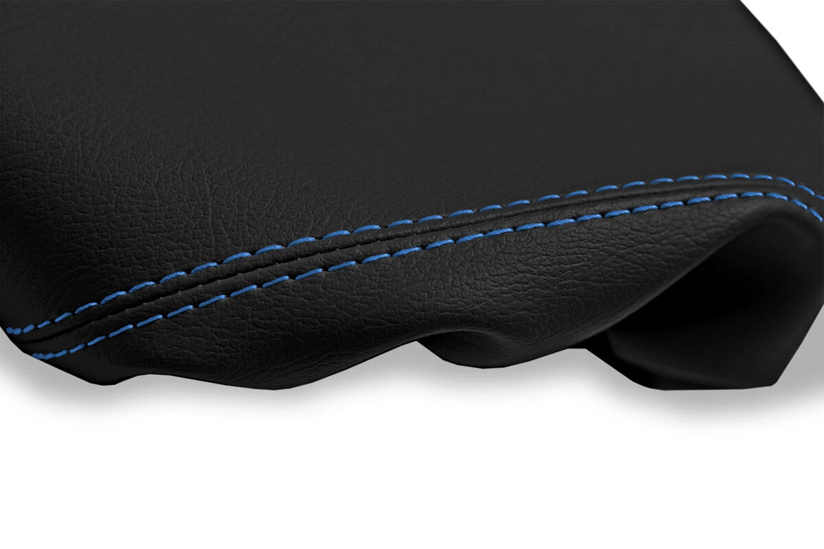 Console Lid Pull Over Cover for Nissan 300ZX Z32 (1990–1996) Blue Stitch