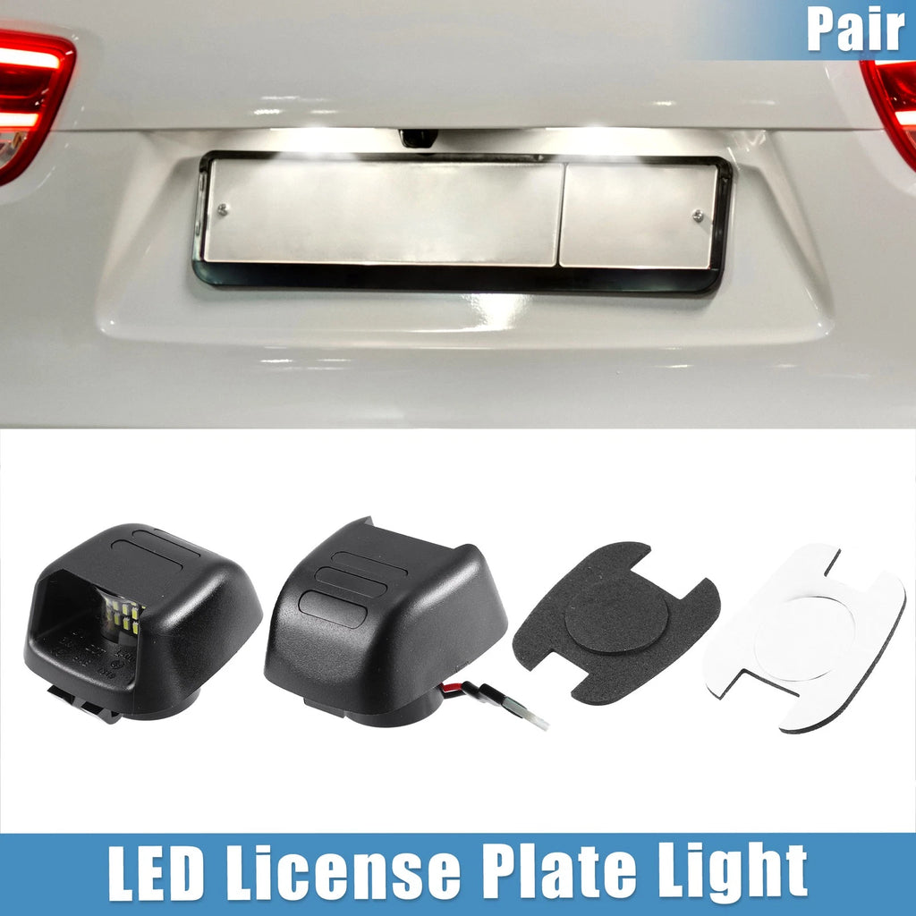 2pcs LED License Plate Light 26510-ZP50A for Nissan Frontier (2005–2019)