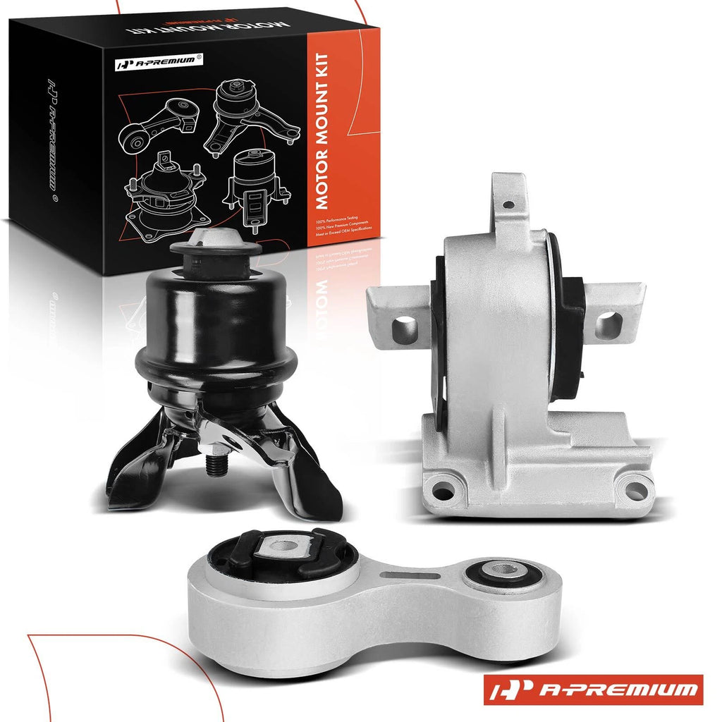 3X Engine Motor & Trans Mount for Ford Fusion Mercury Milan (2006–2009)