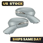 Set of 2 Side Mirrors for Ford Fusion (2013–2014) w/Heated, Memory, Turn Signal, 11 Pin