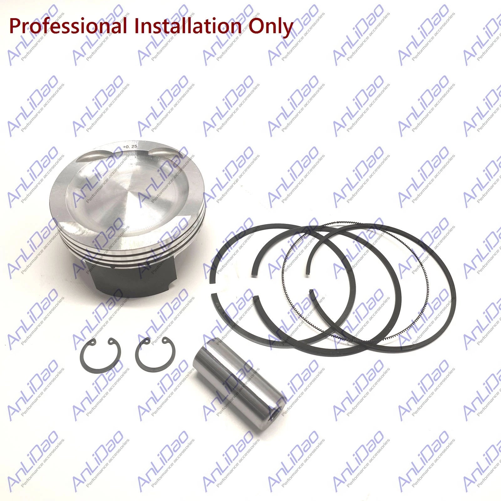 Piston Kit +0.25MM for Sea-Doo GTR RXP X 260 RXT (2011–2015) 420890244