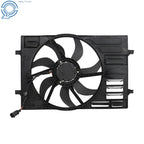 Cooling Fan Assembly for Audi A3 S3 VW e-Golf Golf Jetta (2015-2020)