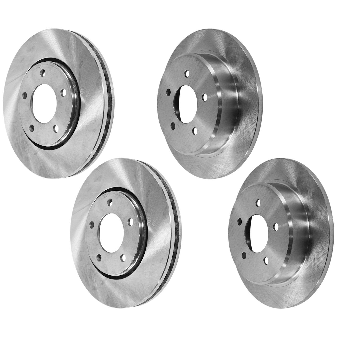 Front & Rear Brake Disc Rotors for Dodge Grand Caravan, Chrysler Town & Country
