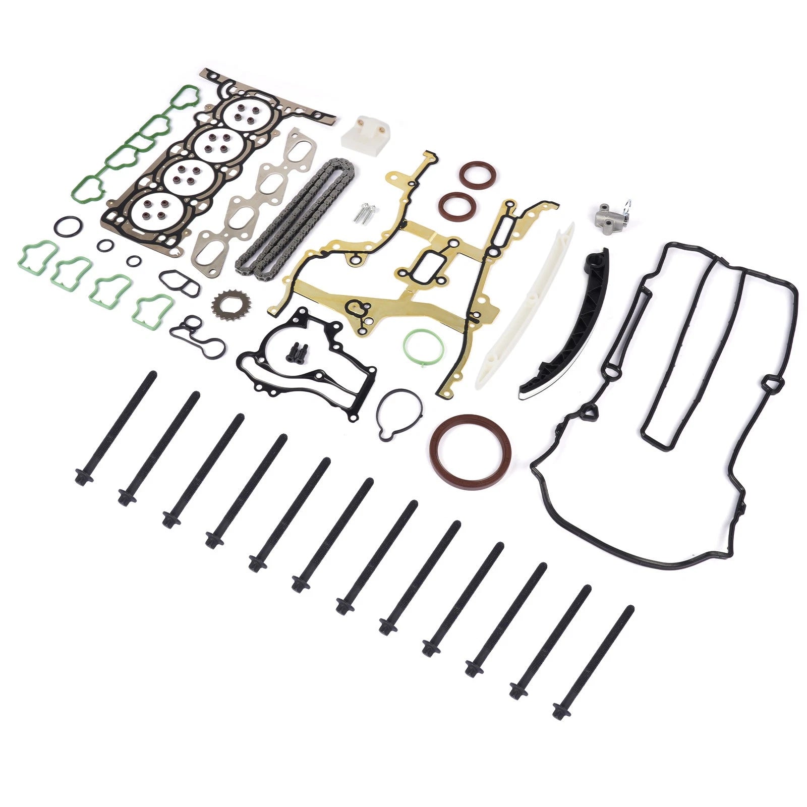 Set of Head Gasket Bolts for Buick Encore, Chevy Cruze, Sonic, Trax (2011–2016)