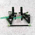Aluminum Rearset Footpegs Kit for Honda CB400 VTEC (1999-2007)