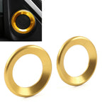 A-Pillar Horn Ring Cover for Honda Civic 2016-2021 Gold  Pieces
