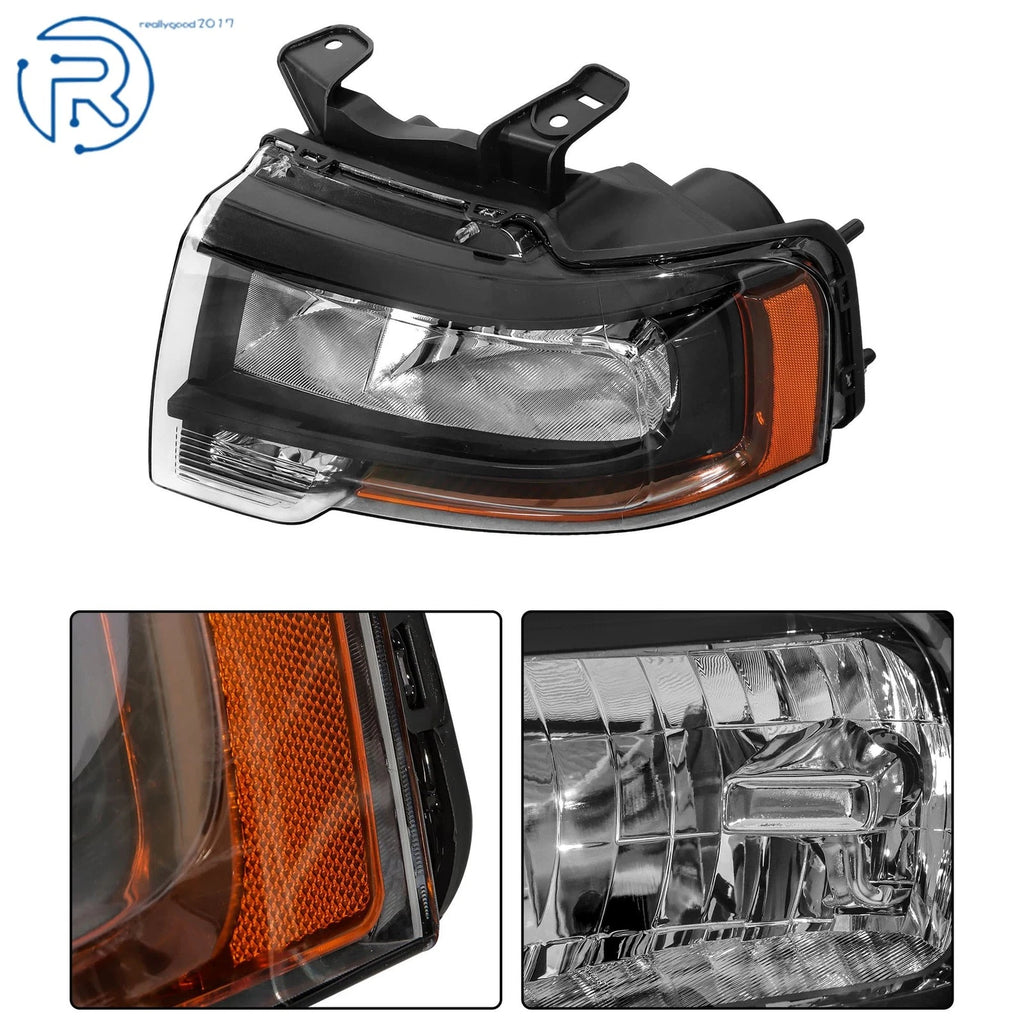 Halogen Headlights for Ford Expedition (2015-2017) Left Driver Side