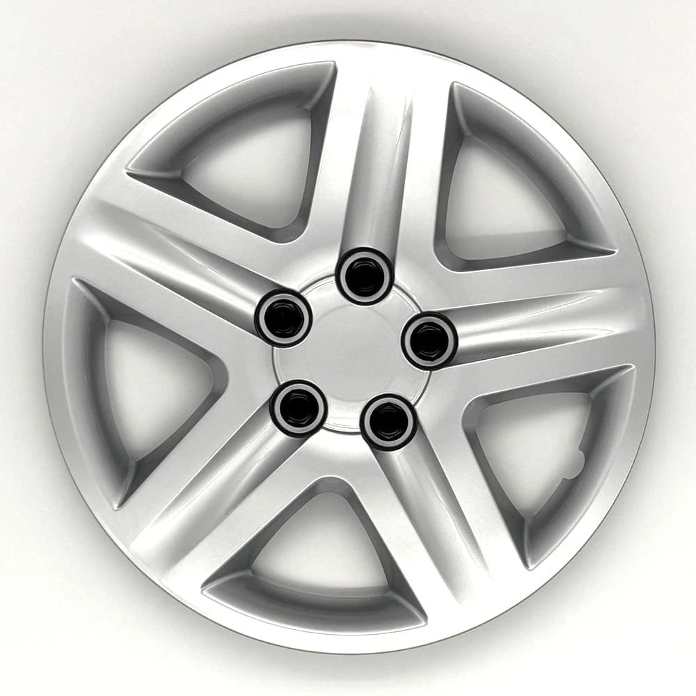 Wheel Cover Hubcaps Front Replacement 5 Spoke Silver for 2006–2011 Chevy Impala