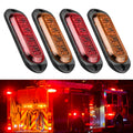 LED Side Marker Clearance Lights for Trailer Truck RV (Waterproof)