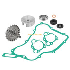 Water Pump Impeller Shaft Gear Rebuild Kit w/ Gaskets for Honda CR125R (1997–2004)