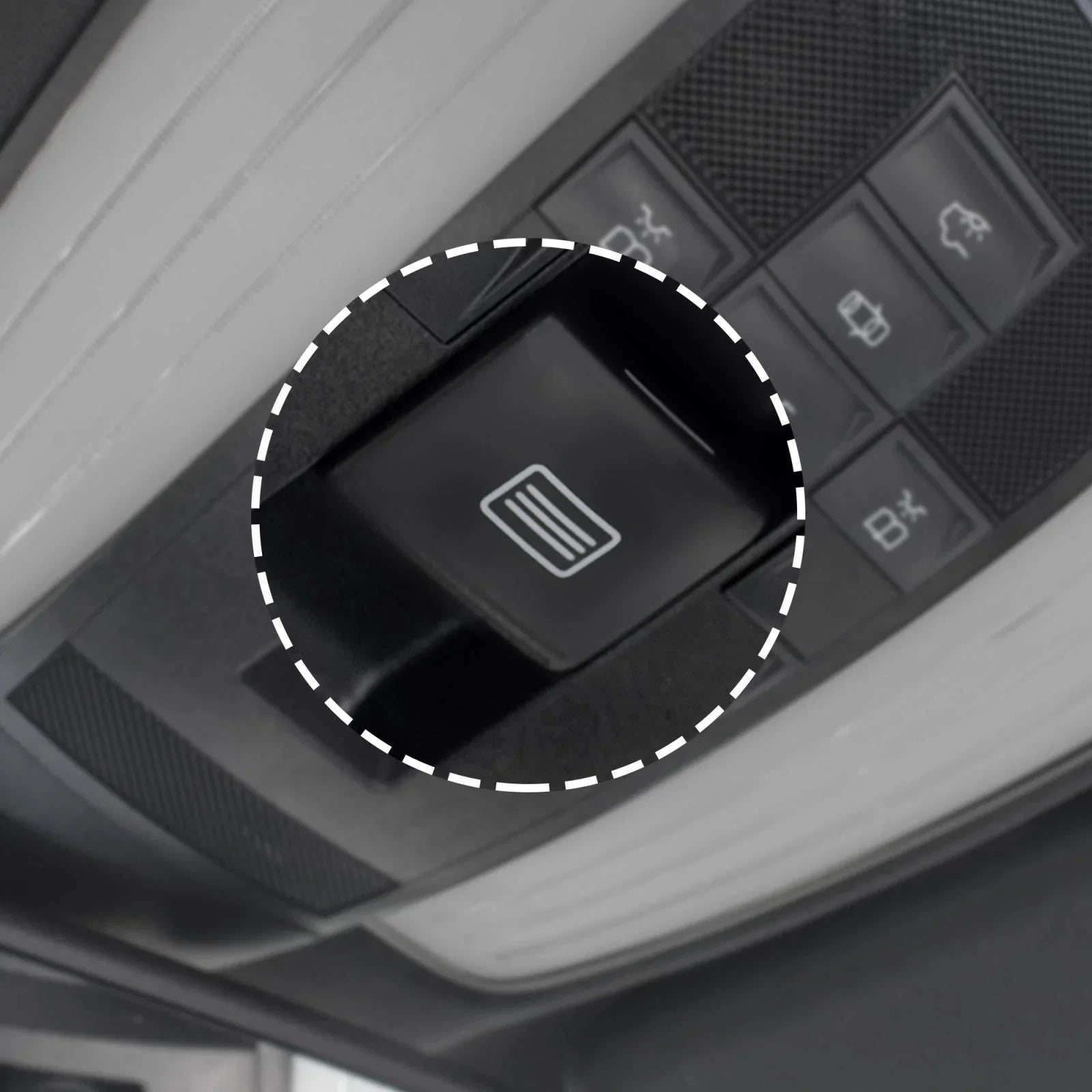 Sunroof Window Switch Button Cover for Mercedes-Benz W204 W212 C207 W218