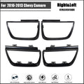 Set of 4 Tail Light Bezel Covers for Chevy Camaro (2010–2013) Glossy Black