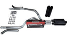 2.5" Dual Exhaust Kit for Dodge Dakota (1997–2005) Flowmaster 40 Black