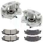 Rear Brake Calipers and Ceramic Pads for GMC Sierra 1500 (2007–2014)