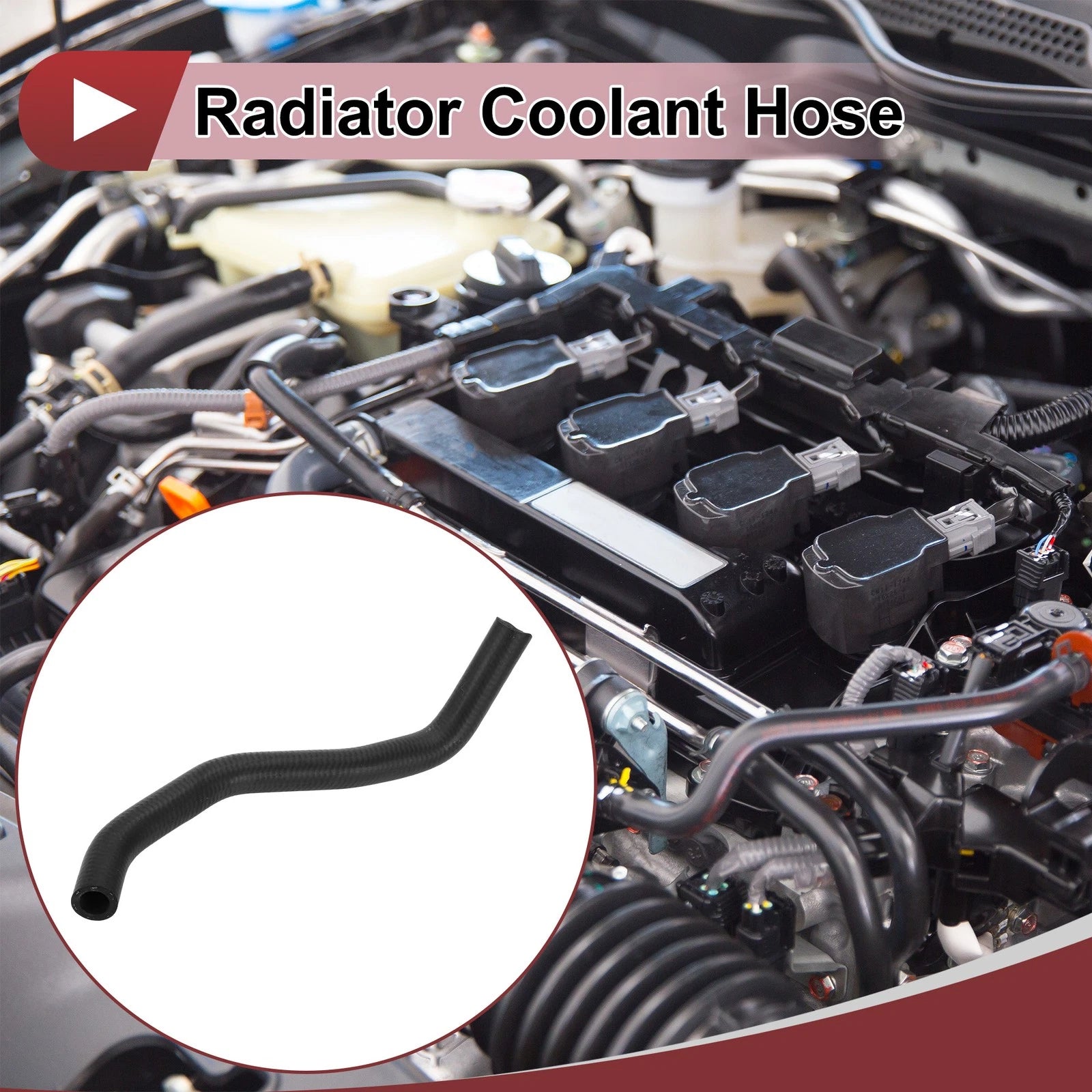 Radiator Coolant Hose for Honda CR-V 2.4L (2002–2006) No. 79721S9AA00 Rubber