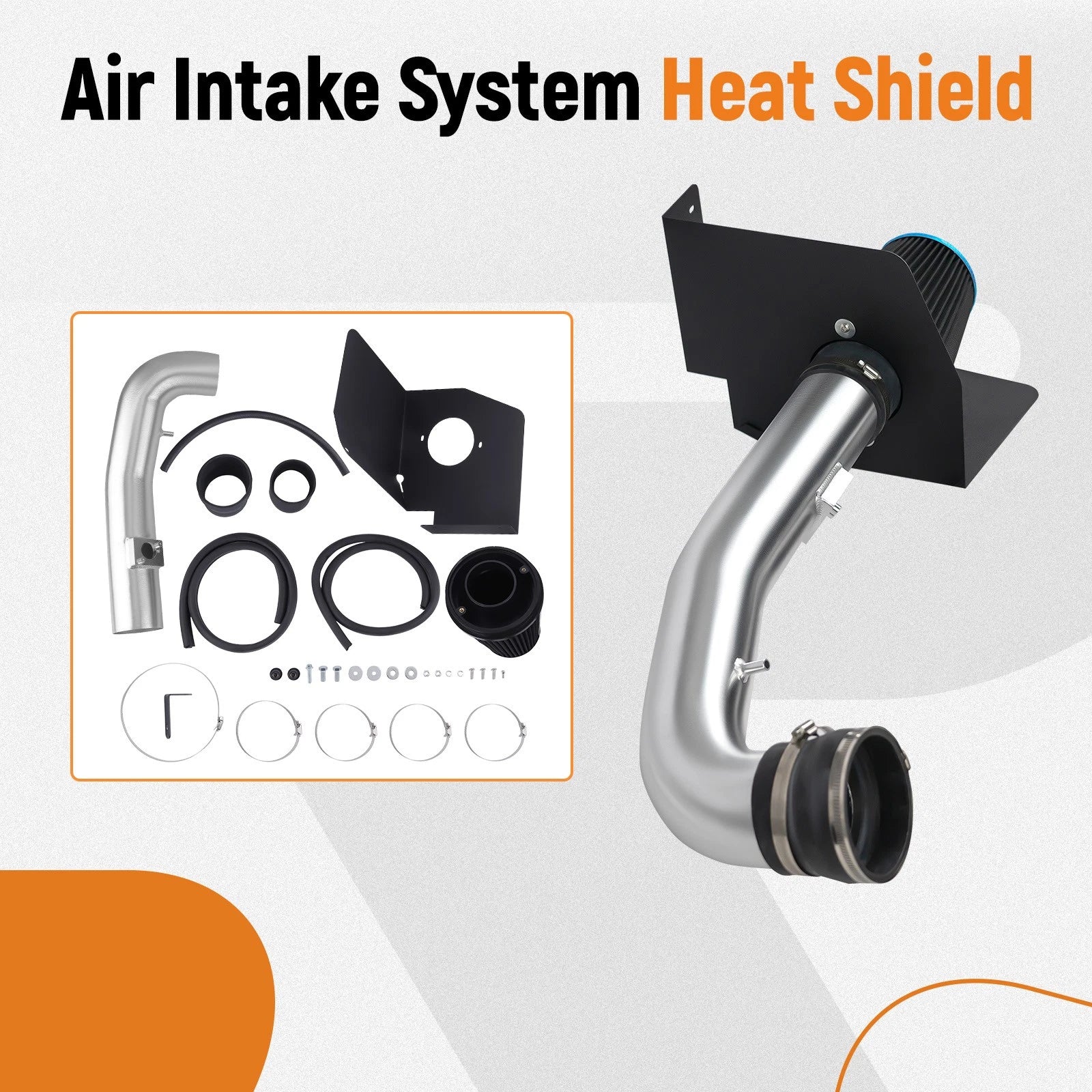 Air Intake Kit for Chevrolet 1500 5.3L 6.0L V8 (2009–2014)