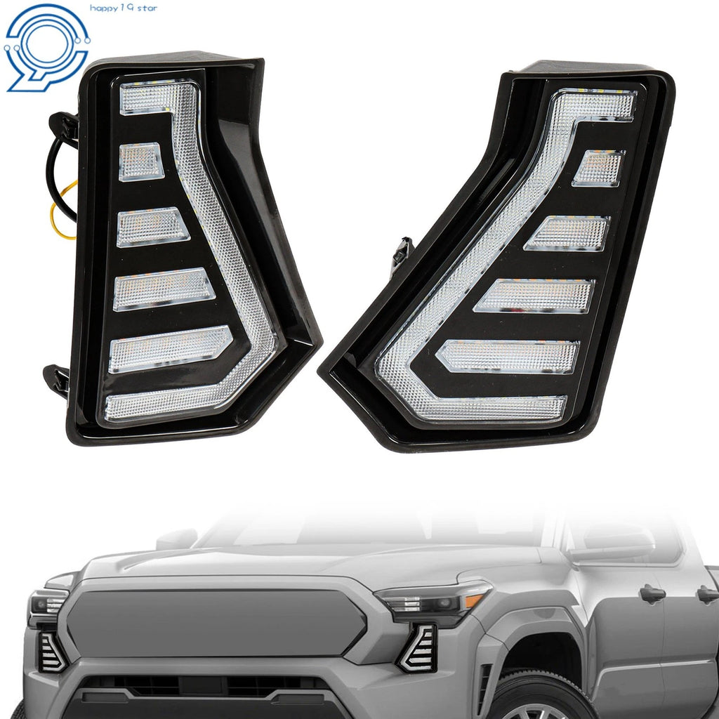 LED DRL Turn Signal Lights for Toyota Tacoma (2024–2025)