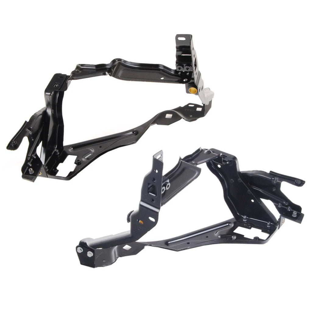 Headlight Lamp Frame Support Mount Pair for Mercedes-Benz W204 (2007-2015)