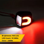 U Shape Red LED License Plate Light for Nissan Frontier (2007–2019) Armada (2008–2015)