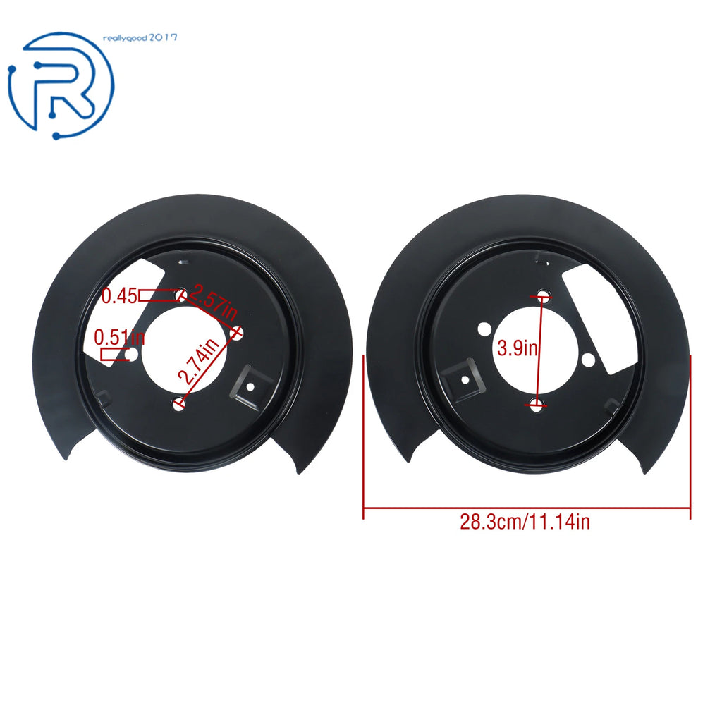 Brake Dust Shields for Chevrolet Blazer S10 GMC Jimmy Sonoma (1994–2005)