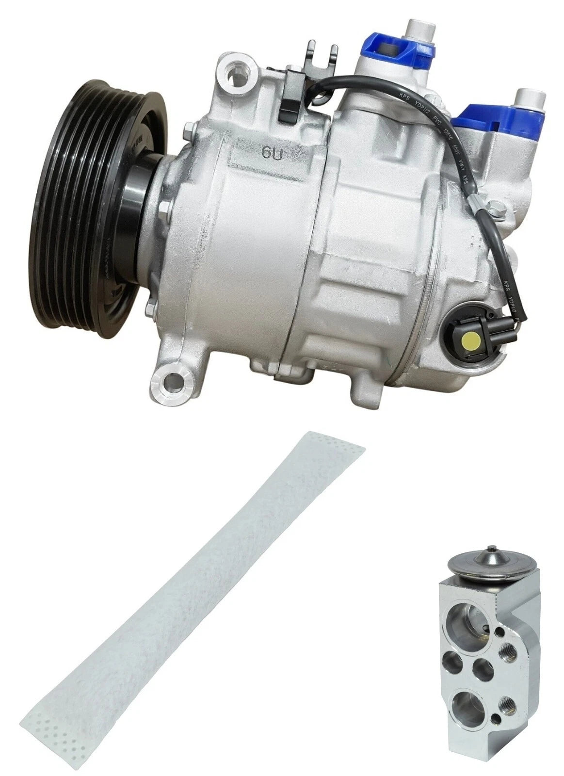 A/C Compressor Kit Replacement for Audi A6 Quattro 2.0L (2017–2017)