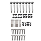 Aluminum Finned Valve Covers for LS Engines (Year Range Not Specified)