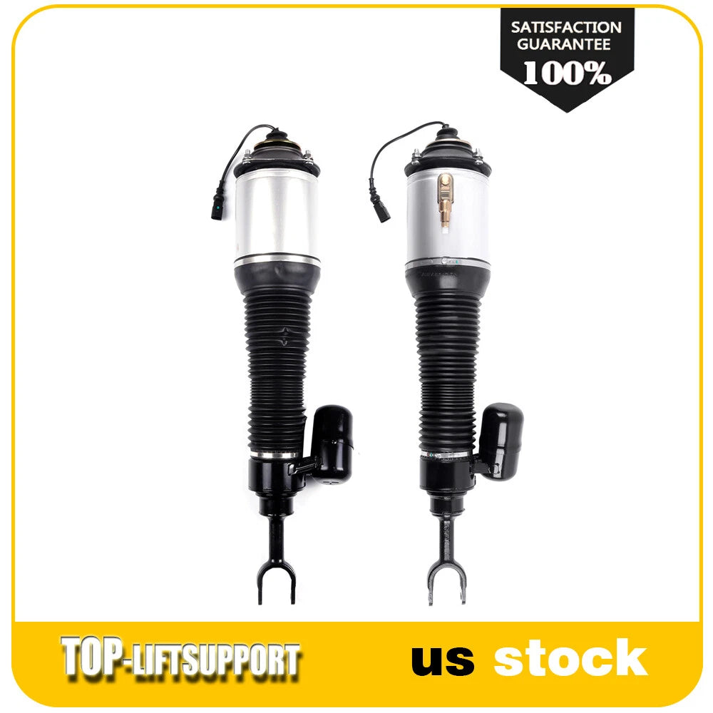 Front Pair Air Suspension Shocks for Bentley Continental GT Flying Spur
