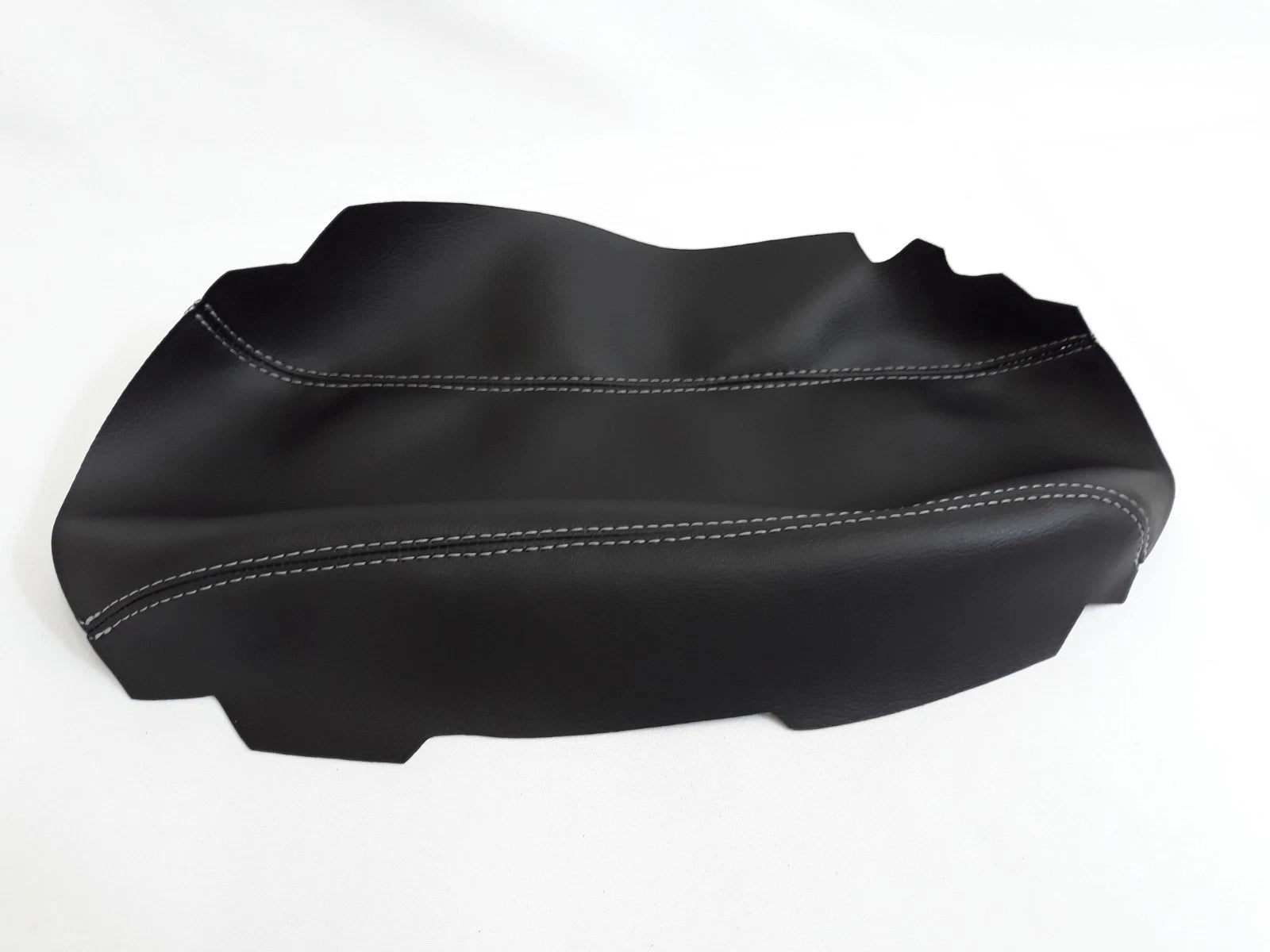 Center Console Armrest Cover for Corvette C5 (1997–2004) Gray Stitch
