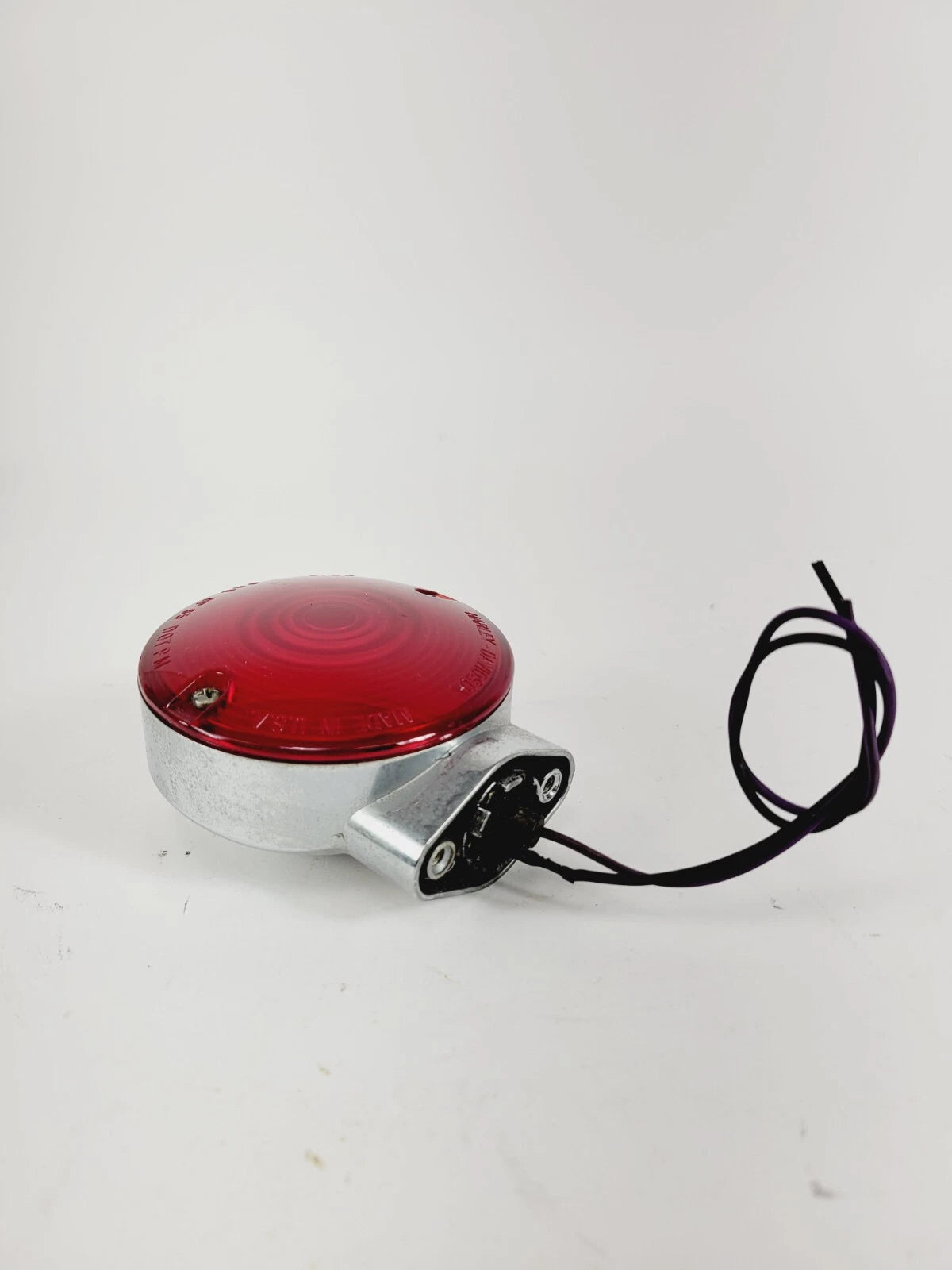 Chrome Rear Red Turn Signal for Harley FLSTC (1999–2017) & Touring (2001–2021)