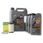 Set of 2 Liqui Moly Top Tec 6200 0W-20 Engine Oil Change Kit for A6 A8 (1998–2023)