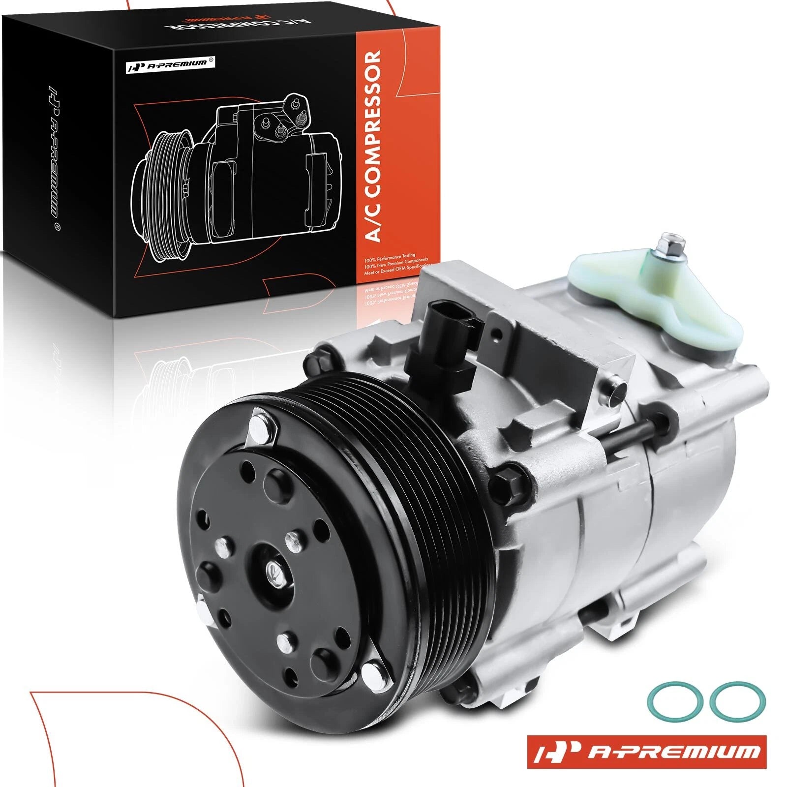 A/C Compressor with Clutch for Ford E-350 Super Duty (2010)