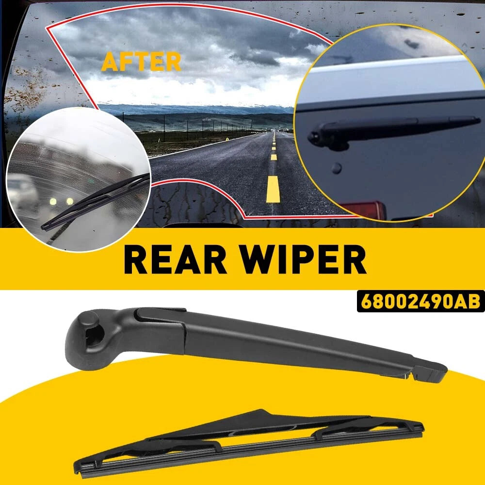 Rear Wiper Blade Arm Set for Jeep Wrangler (2007–2016)