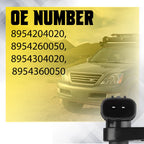 Set of 4 ABS Wheel Speed Sensors for Toyota 4Runner (2005–2022)