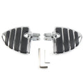 Chrome Front Foot Pegs Footrests for Honda Shadow ACE VT750 VTX 1300C (2000-2007)