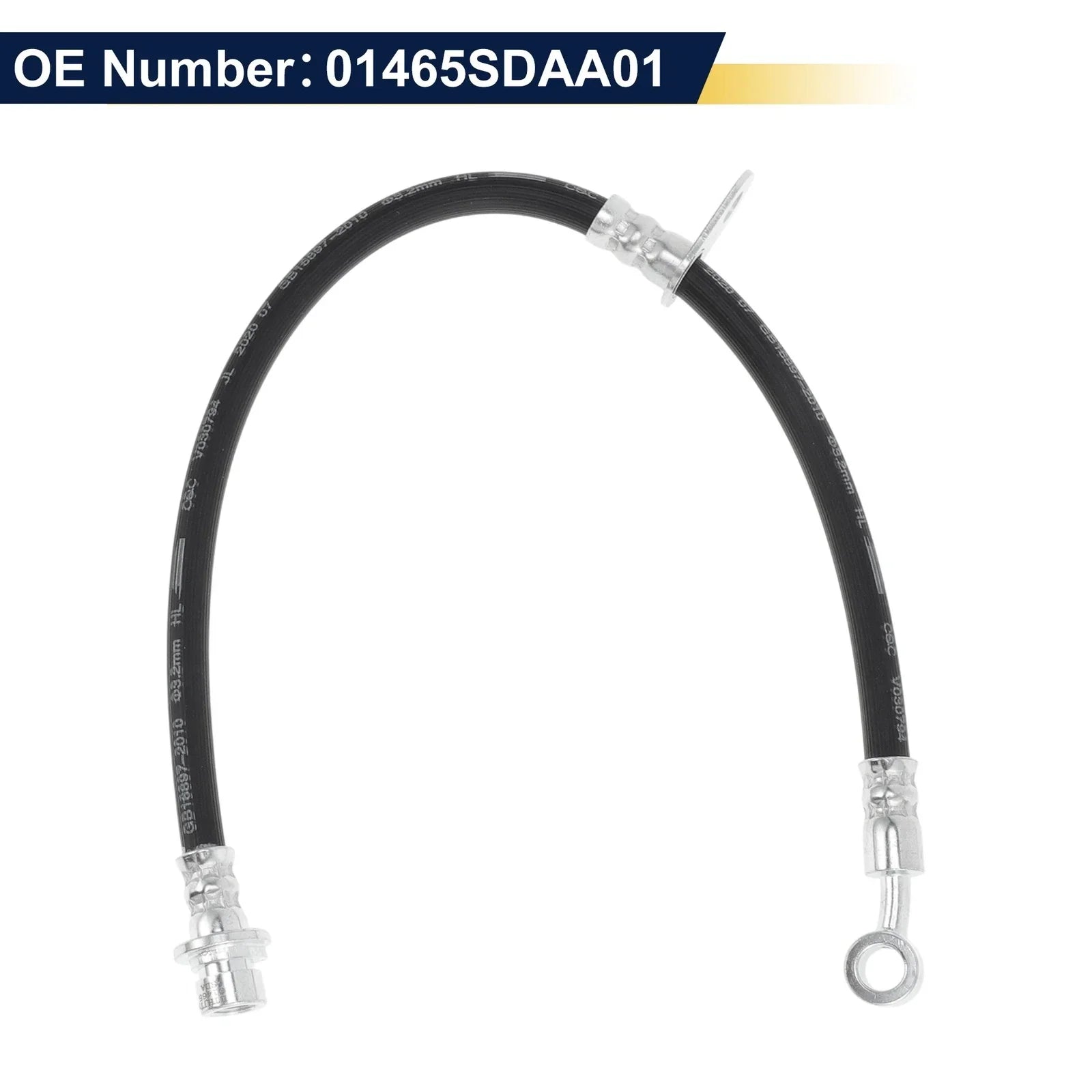 Front Left Brake Hose for Honda Accord (2003-2007) - Hydraulic Hose