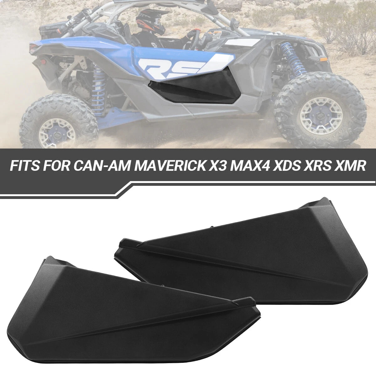 Lower Door Panel Inserts for Maverick X3 (2017–2025)